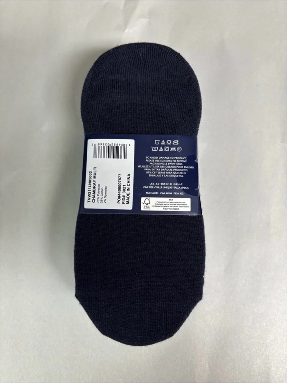 New Tommy Hilfiger Socks Women’s 6 Pair Sneaker Liner Casual Activewear Preppy